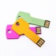 Metal Key Waterproof USB Thumb Stick Drive 128 MB to 64 GB for Choice Genuine True Storage